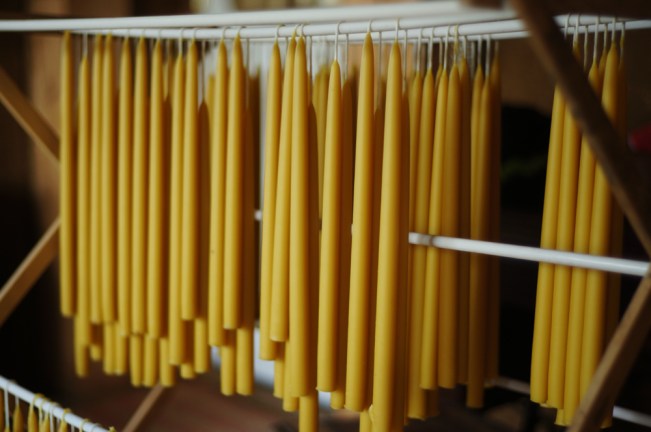 beeswax-candles