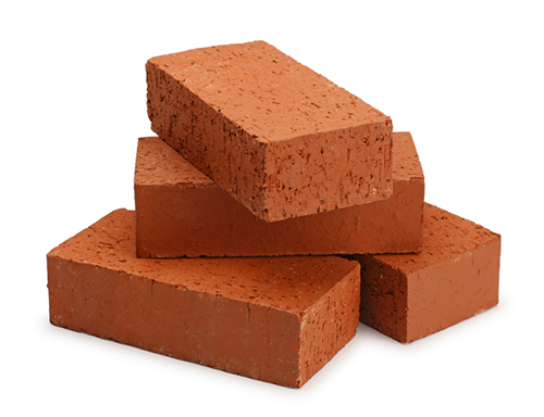 A photo of bricks