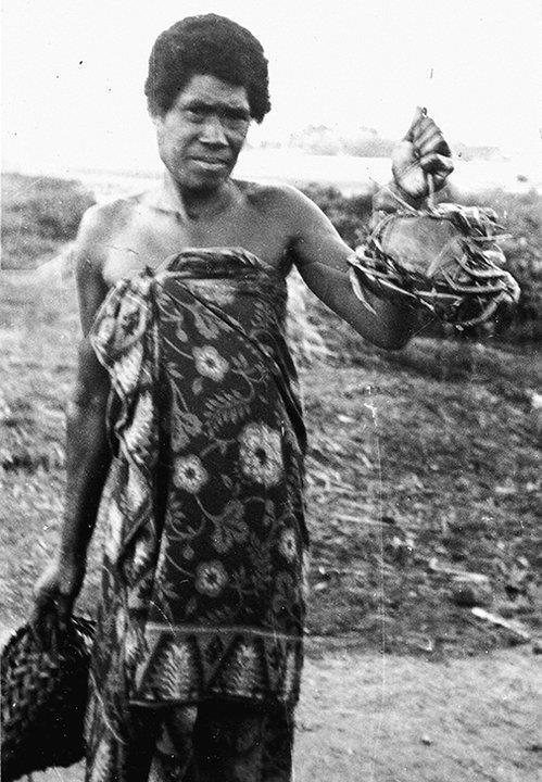 Dr. Price's photo of a woman in Fiji
