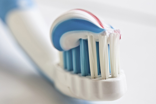 Toothbrush with Toothpaste