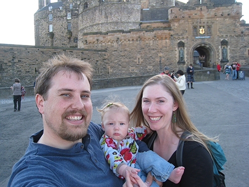 Rebecca and her family