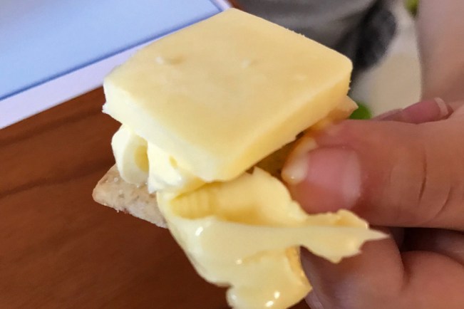 Butter on cracker cropped