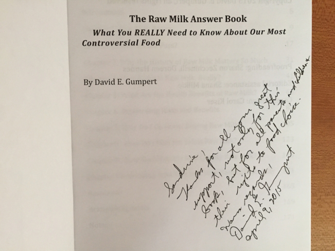 Raw Milk Answer Book Inside